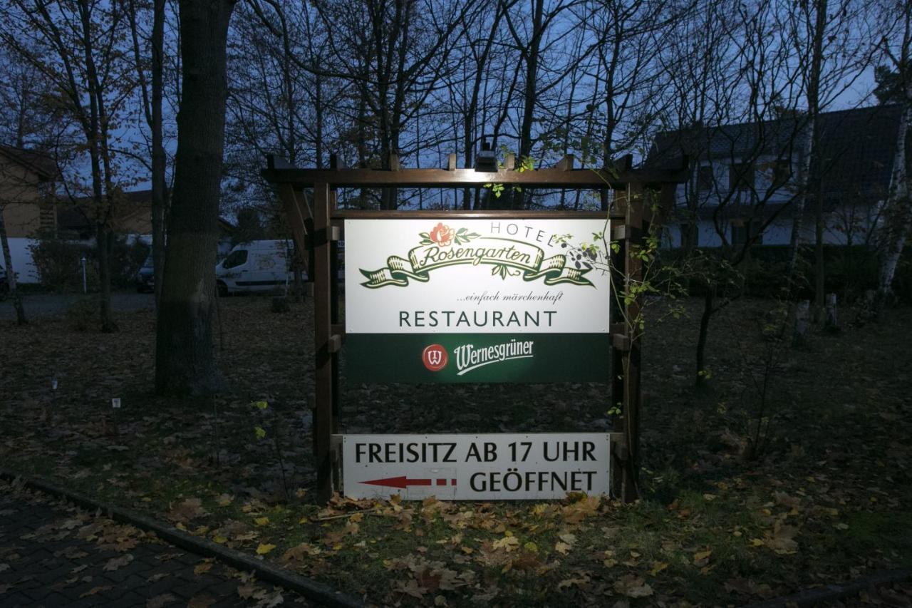 Hotel Rosengarten Leipzig-Naunhof Exteriör bild